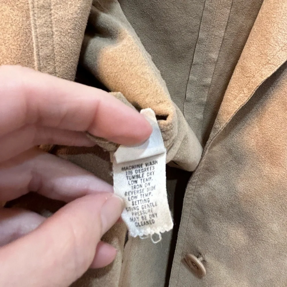 Source Unknown vtg suede
